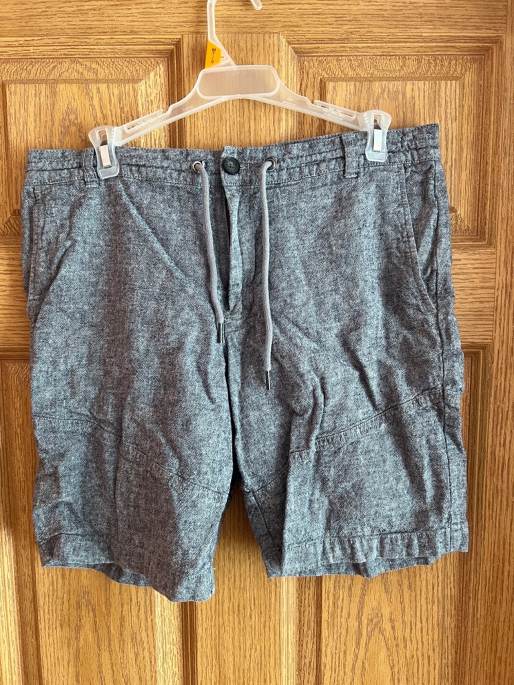 Calvin Klein Gray Drawstring Casual Hybrid Shorts